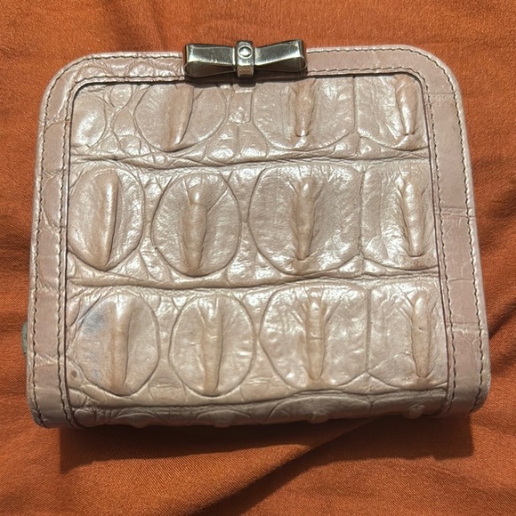 Miu Miu Handbags - Miumiu Elegant Cream Leather Women's Wallet